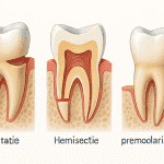 Amputatie radiculara, hemisectie si premolarizare