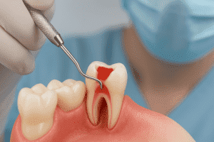Amputatie vitala sau pulpotomie