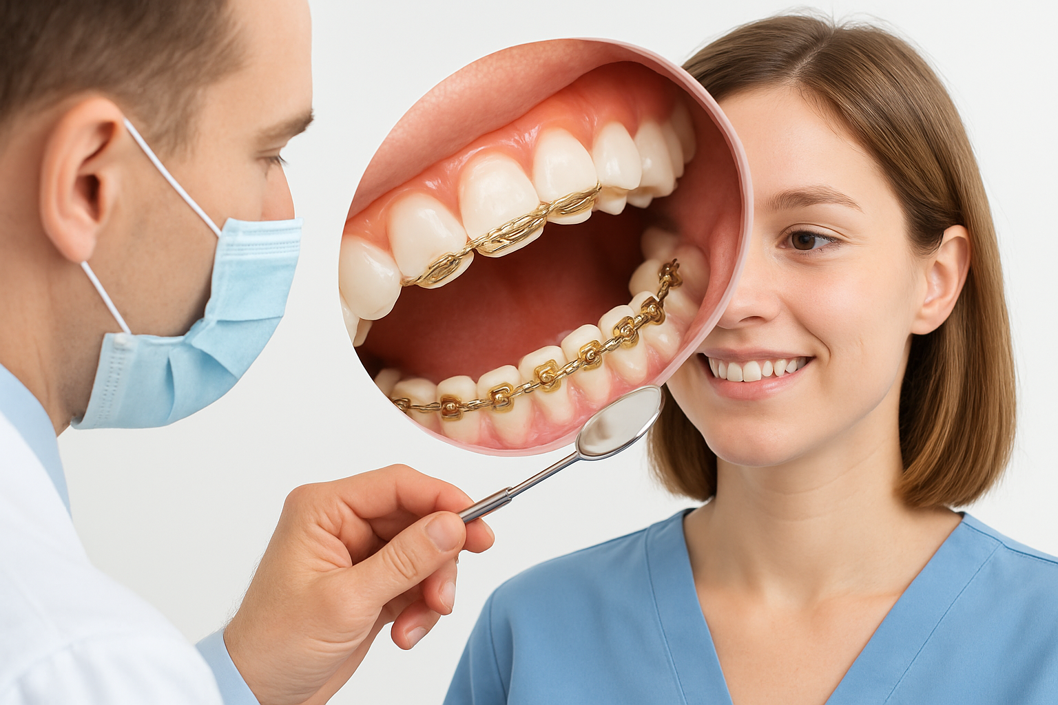 Aparat ortodontic lingual