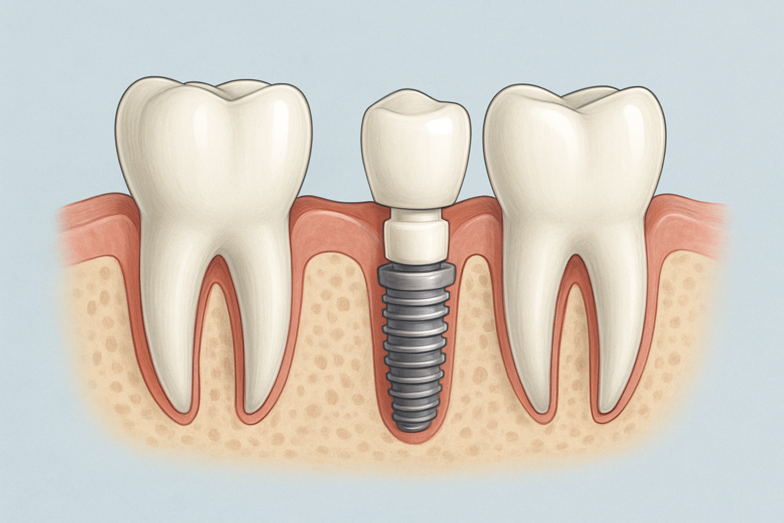 Avantajele implantului dentar
