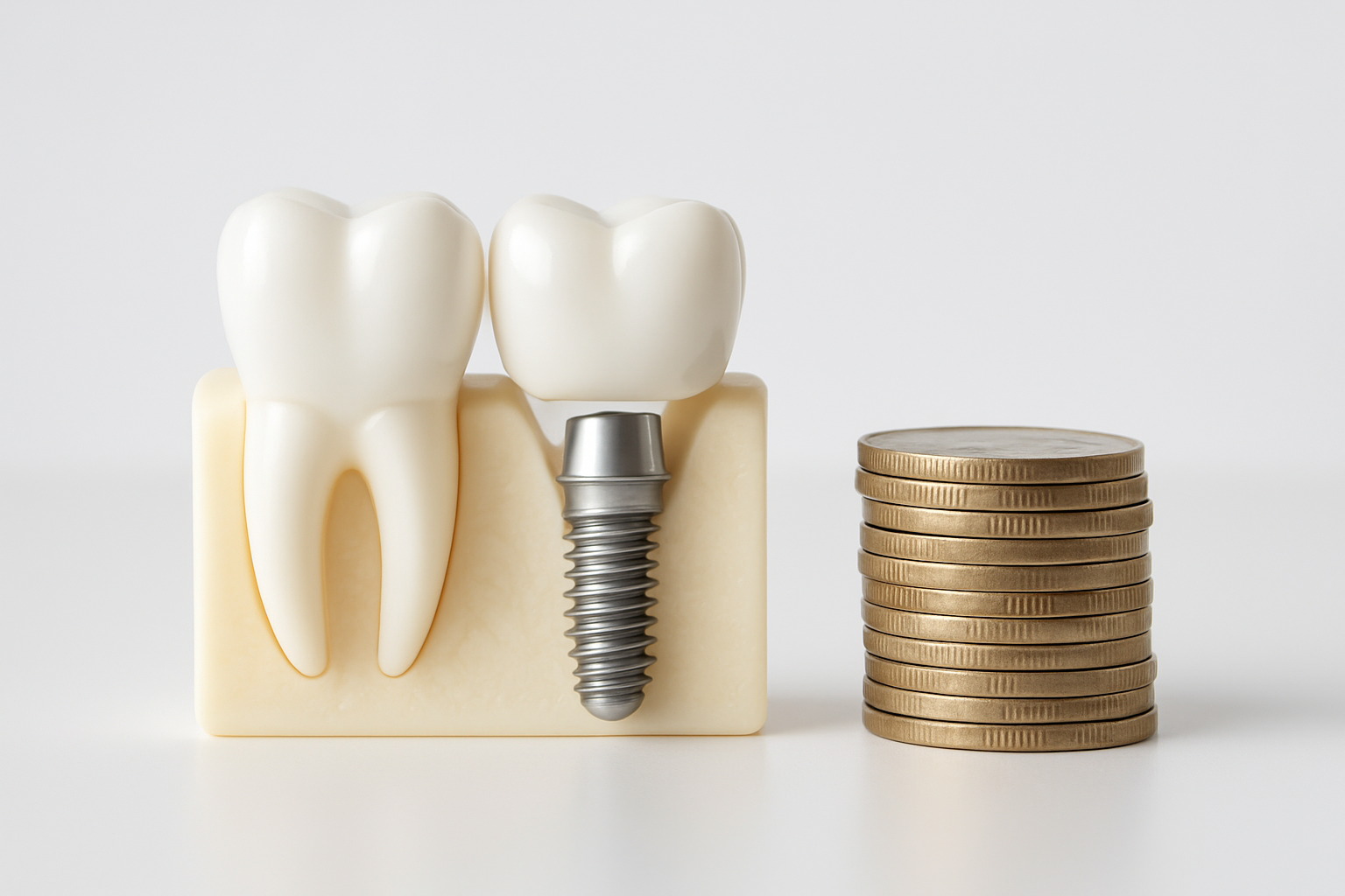 Cat costa un implant dentar?