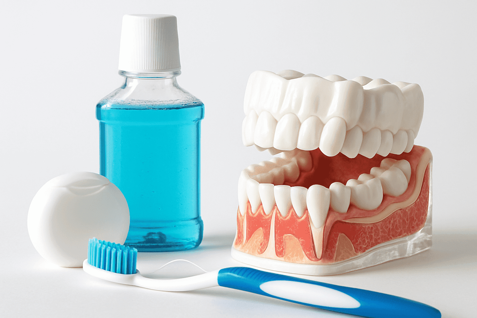 Ce contine si ce rol are apa de gura in igiena dentara?