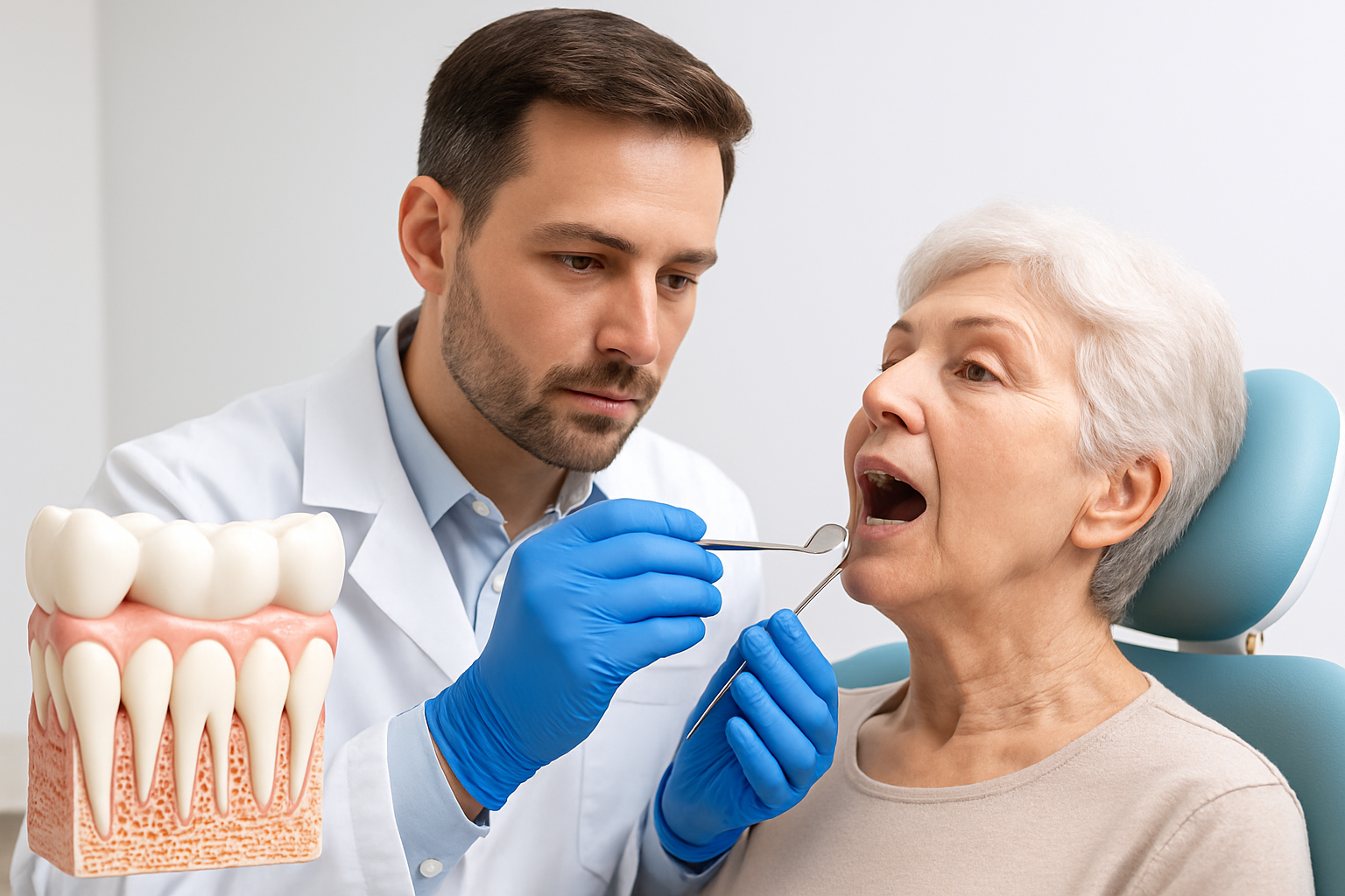 Consultatia primara – apreciere status dentar si parodontal