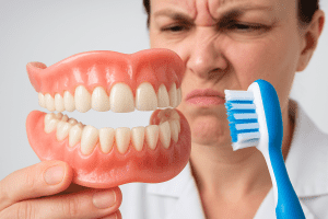 De la proteza dentara am o respiratie urat mirositoare?