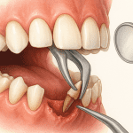 Extractia resturilor radiculare
