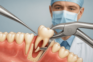 Extractie dentara chirurgicala
