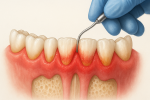 Gingivita sau inflamatia gingiei