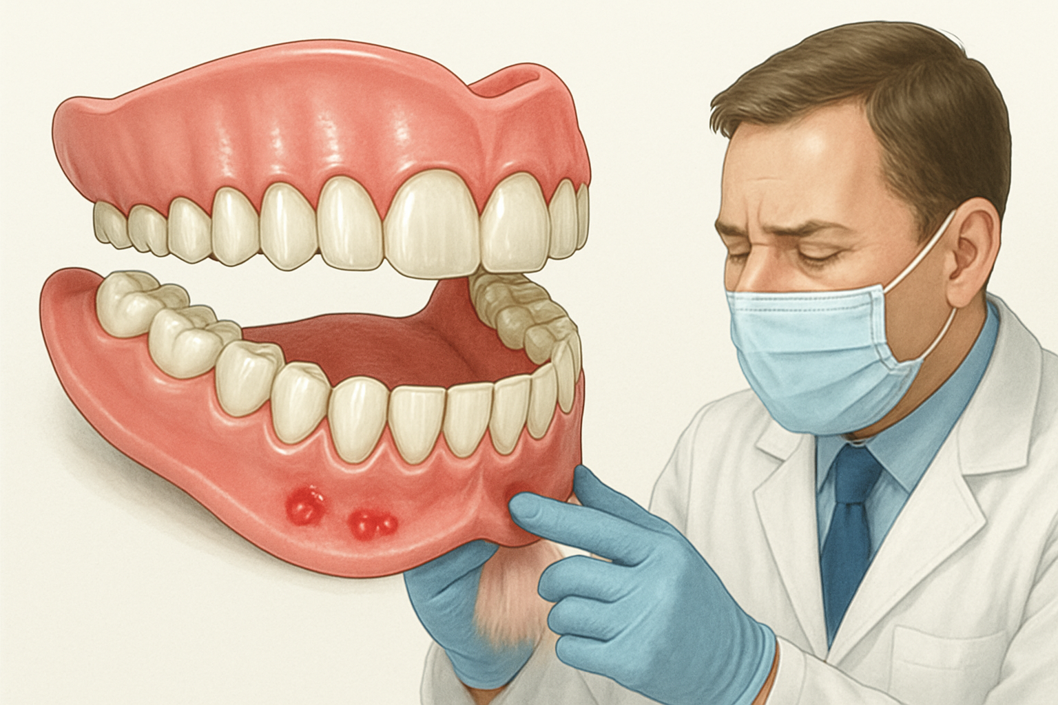 Proteza dentara imi poate cauza dureri?