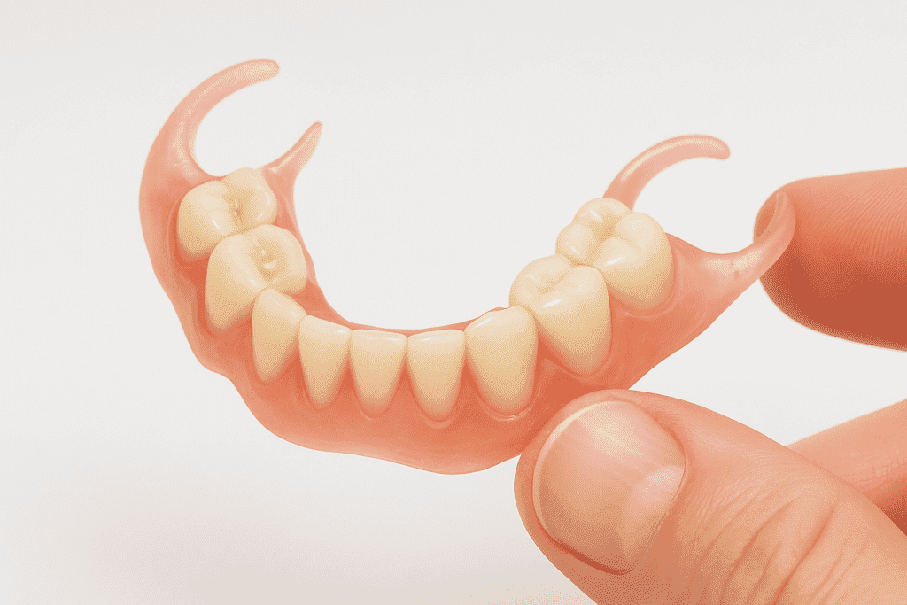 Proteza partiala flexibila