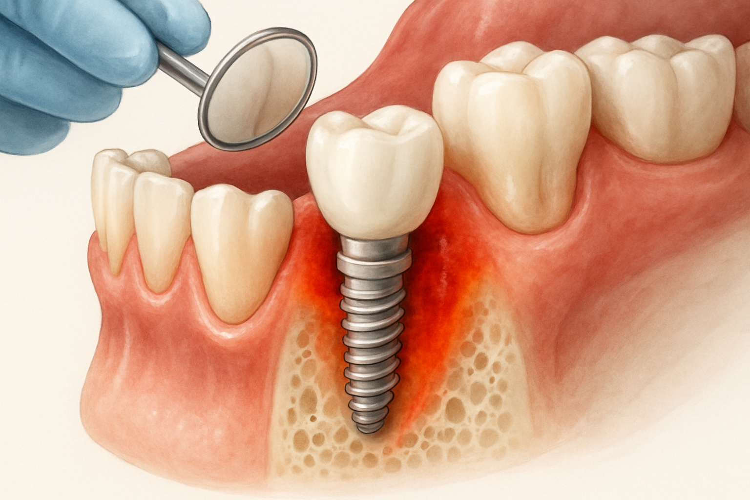 Riscurile unui implant dentar