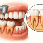 Tratament de echilibrare ocluzala a dintilor parodontotici