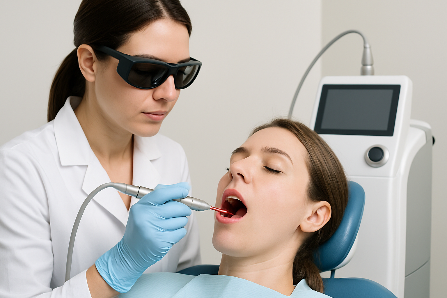 Tratamente stomatologic cu laser