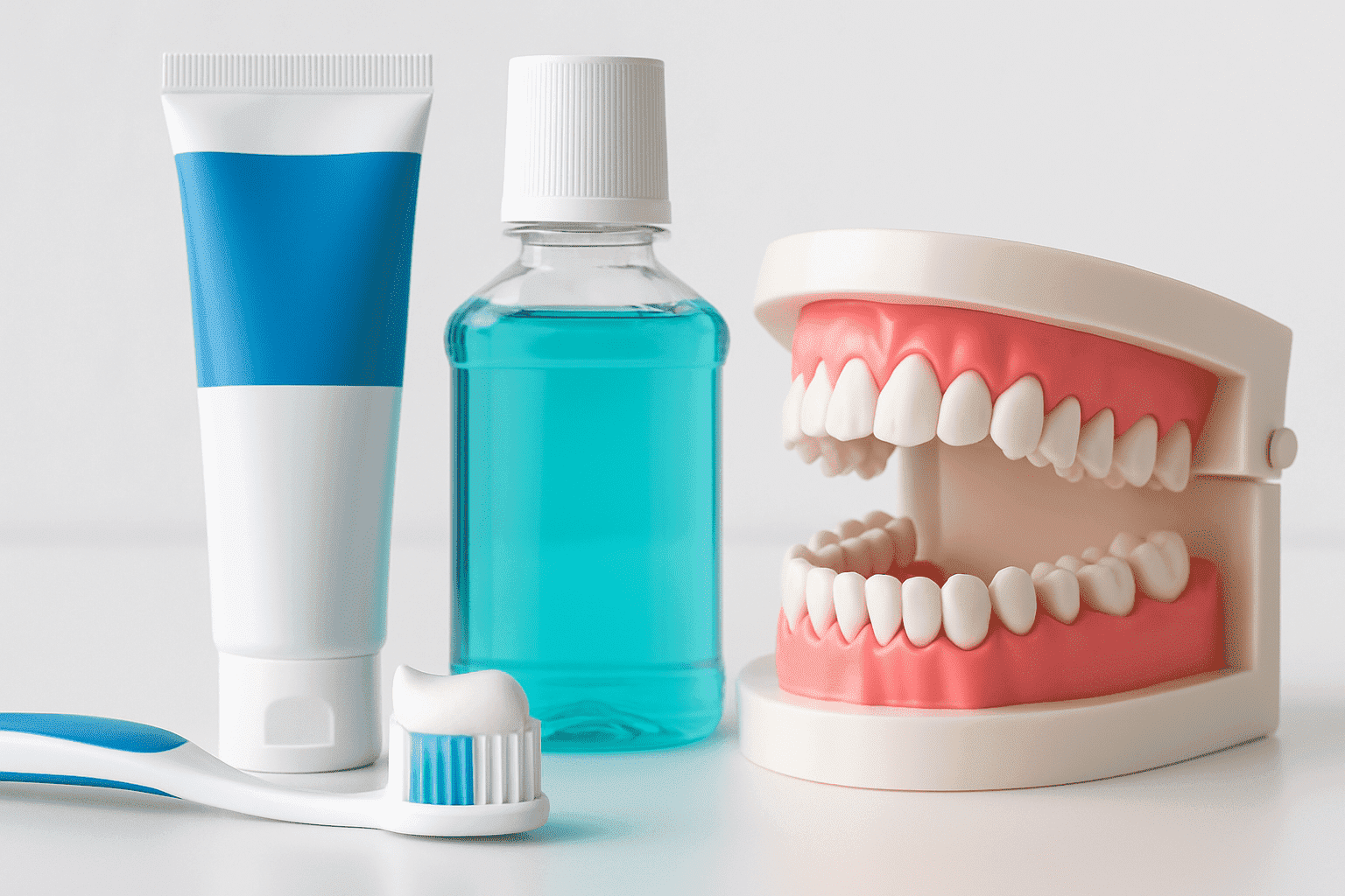 Utilizez pasta cu fluor, trebuie sa folosesc si apa de gura tot cu fluor?